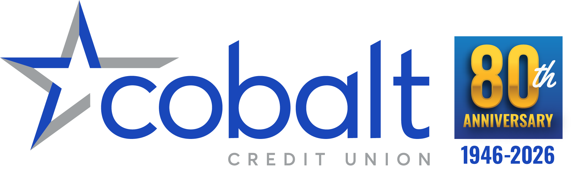 Cobalt 80th Logo